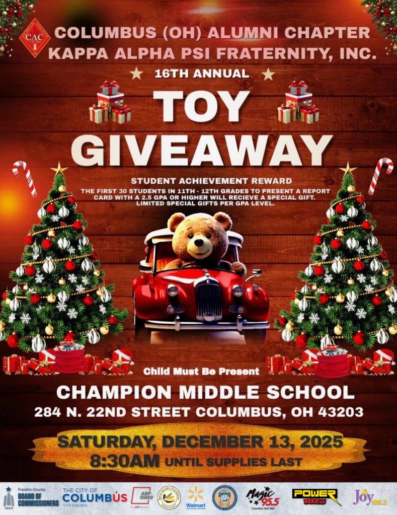 Kappa Alpha Psi Fraternity, INC. 16th Annual Toy Giveaway