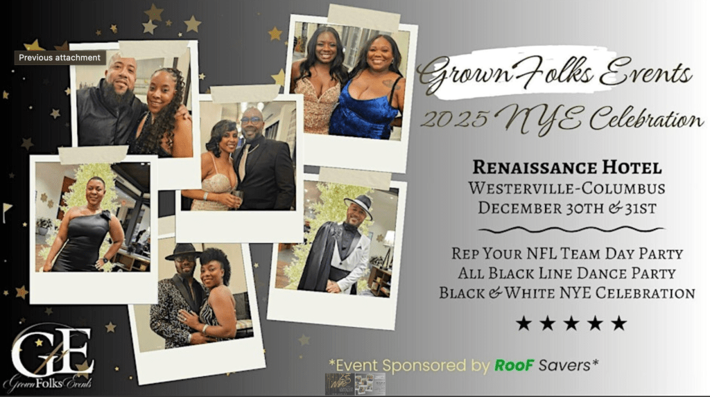 Grown Folks Events NYE 2025