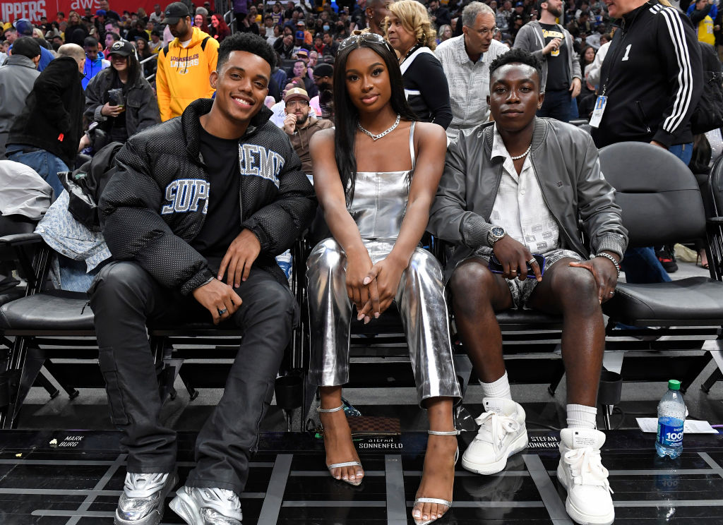 Celebrities At The Los Angeles Clippers Game