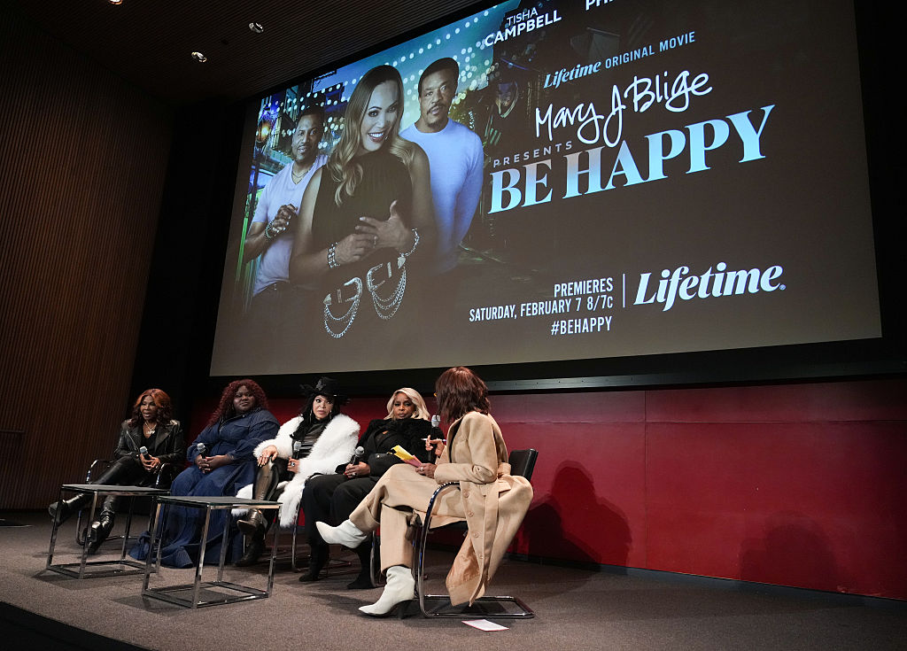 Lifetime's Premiere Screening for Mary J Blige Presents "Be Happy" - Panel