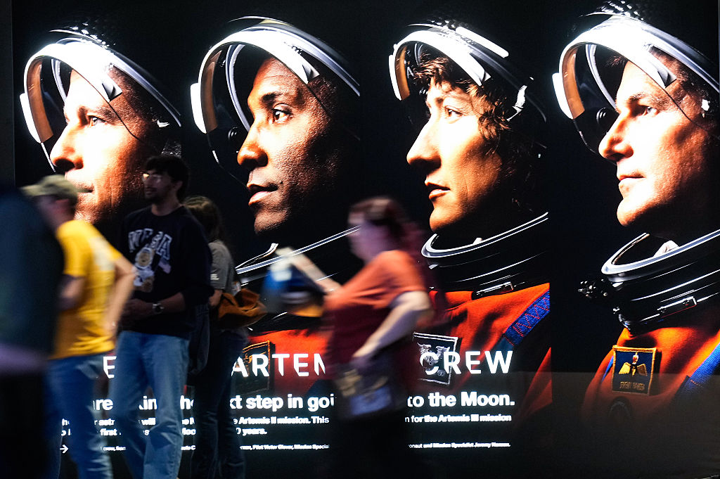 Space enthusiasts and employees from NASA's Johnson Space Center will gather to watch the Artimus II launch.