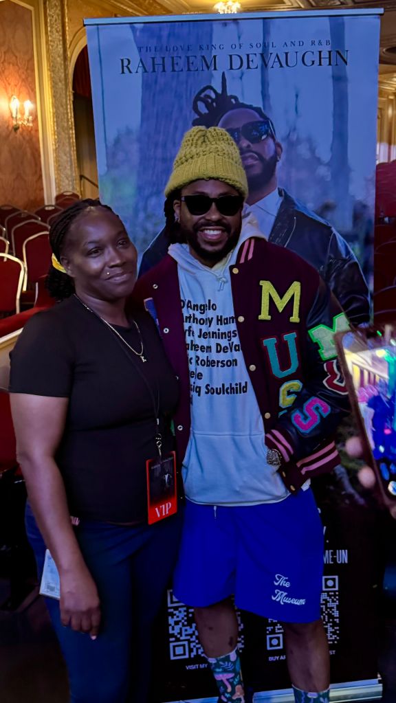 Raheem DeVaughn VIP Soundcheck Magic Columbus