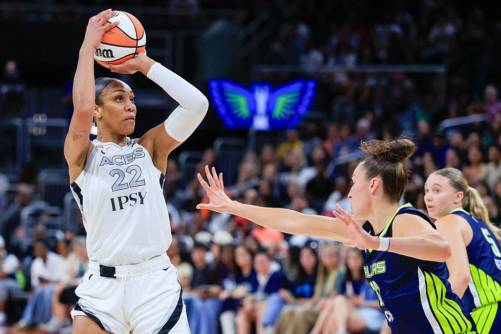WNBA: MAY 03 Preseason Las Vegas Aces vs Dallas Wings