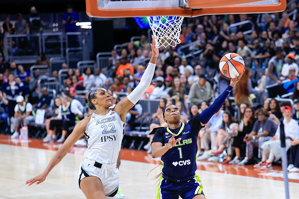 WNBA: MAY 03 Preseason Las Vegas Aces vs Dallas Wings
